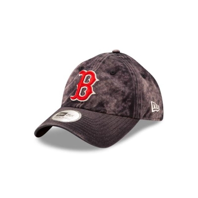 Blue Boston Red Sox Hat - New Era MLB Hand Brush Wash Casual Classic Adjustable Caps USA6908573